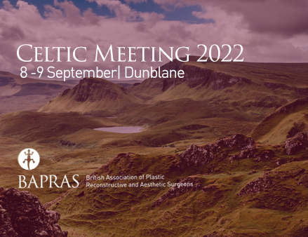 Programme is now available for BAPRAS Celtic Meeting 2022 