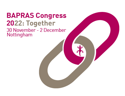 Registration is now open for BAPRAS Congress 2022: Together 