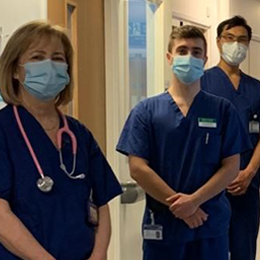 COVID-19 plastic surgeons on the front line - Ruth Waters