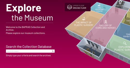 Explore the BAPRAS Virtual Museum